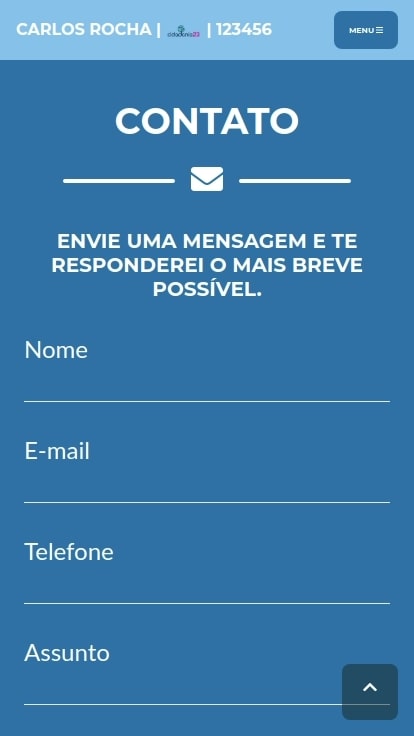 Site para candidato